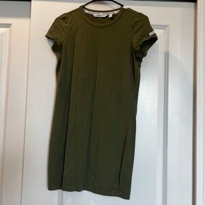 Calvin Klein Jeans Olive Mini Dress